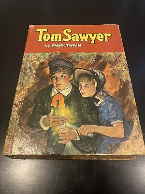 Mark Twain Tom Sawyer Illustrations By Paul Frame A Whitman Classic 1955 VF Nice • $17
