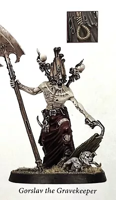Age Of Sigmar Soulblight Gravelords Gorslav The Gravekeeper Warhammer Quest AoS • $19.75