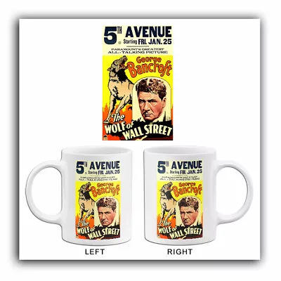 The Wolf Of Wall Street - 1929 - Movie Poster Mug • $16.99