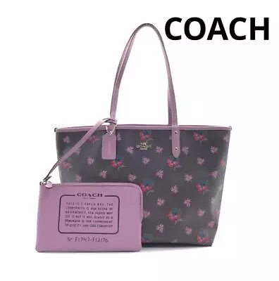 COACH #1 Tote Bag F12176 Floral Pattern Reversible • $153.85