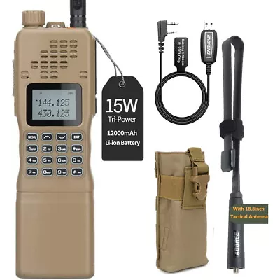 Baofeng AR-152 15W Powerful Ham Radio Military Long Range Two Way Radio 12000mAh • $89.99