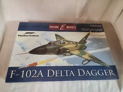 Encore Squadron 1/48 Model Airplane Kit F-102A Delta Dagger 48001 Sealed • $115