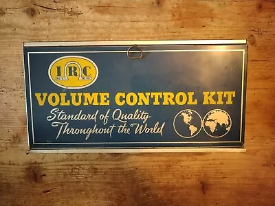 Vintage Advertising Display IRC Volume Control Kit W/ Contents. TV & RADIO  • $88