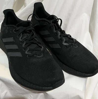 $40 • Buy Adidas Pureboost 21 Black Us 11.5 Mens Shoes