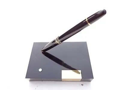 $764 • Buy Montblanc Fountain Pen Desk Pen Holder 144-14K 4810 Nib- F