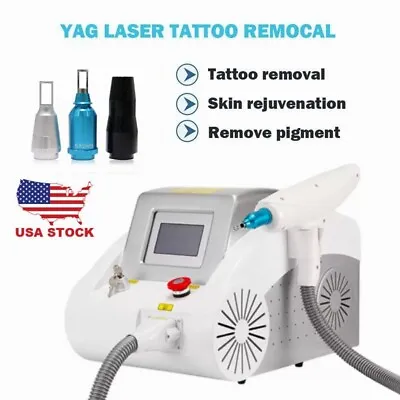 Q Switched ND Yag Laser Tattoo Removal Machine Eyebrow Pigment Remove Freckle  • $419.99