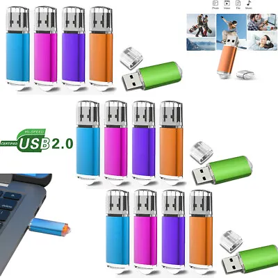 LOT Pack 2GB 4GB 8G 16G 32G 64G USB 2.0 Pen Drive Memory Stick USB Flash Drive • $278.99