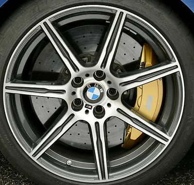BMW OEM F12 F13 M6 601 Version 20  Staggered M Double Spoke Wheels Gloss Turned • $4899.95