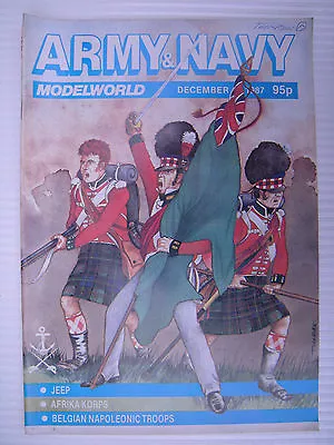 ARMY AND NAVY MODELWORLD - Dec 1987 - Military Modeller Magazine & Modelling • $7.46