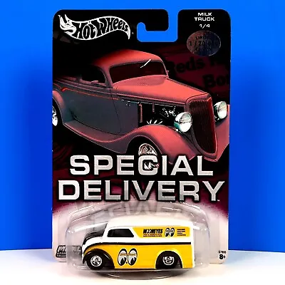 Hot Wheels Special Delivery Milk Truck Mooneyes #1 Of 4 Limited Edition 1/20000 • $65