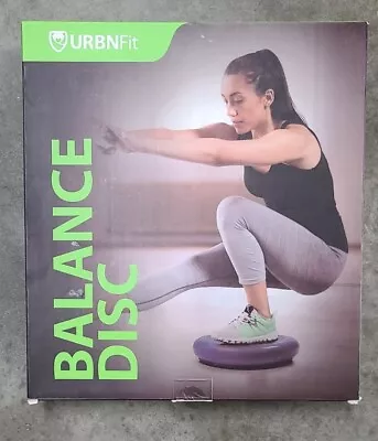 Balance Disc Urbnfit Grey Exercise Disc Core Strength Physical Therapy Sealed • $19.95