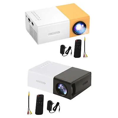 YG300 Portable 1080P Projector Home Video Projector HD USB Charging Rechargeable • $69.72