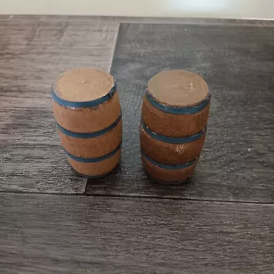 Dolls House Miniature Pub Barrels X2 • $1.23