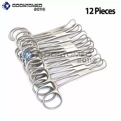 12 PCS Perforating Graspin BACKHAUS TOWEL CLAMP 5.5 + 3.5  Surgical Medical New • $19.95