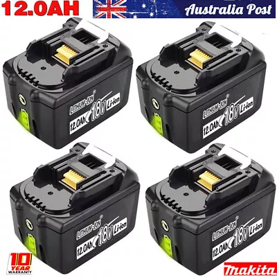 12.0Ah 9.0Ah For Makita 18V Li-ion Battery BL1850 BL1860 BL1830 LXT Dual Charger • $709.98