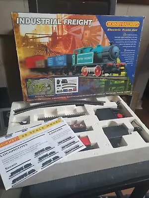 Hornby Model Railway Industrial Freight Electric Train Set. 100% Complete R.1005 • £31