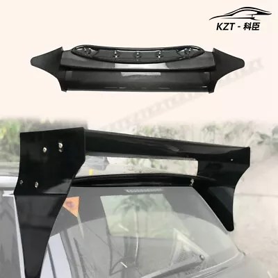 For Mini Cooper S R56 M7 Style Roof Spoiler (Aluminmum End Cap) Carbon Fiber • $592