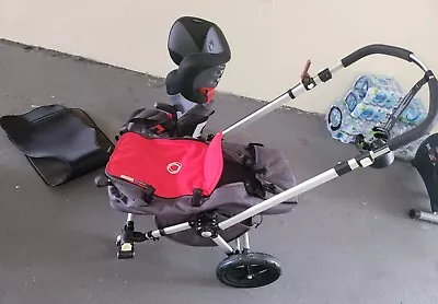 3 In1 Newborn Baby Pram Car Seat Pushchair Travel System Buggy Foldable Stroller • $100