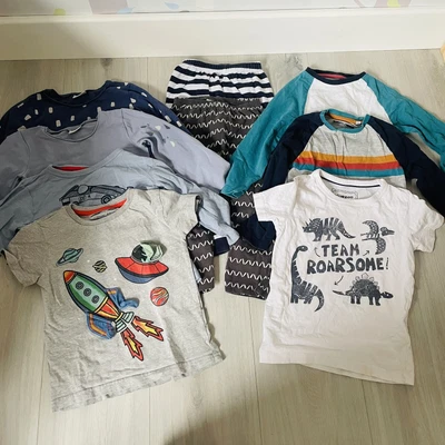 £8.99 • Buy 9 Next Bluezoo Debenhams Boy 2-3 Years Clothing Bundle Top Car T-shirt Leggings