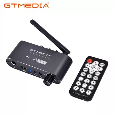 GTMEDIA Bluetooth 5.2 Audio Receiver AUX DAC A2DP AVRC Adapter HIFI Converter • $29.99