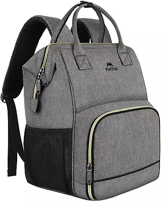 Lunch Backpack Insulated Cooler Backpack Lunch Box Laptop Backpack With USB For • $50.90