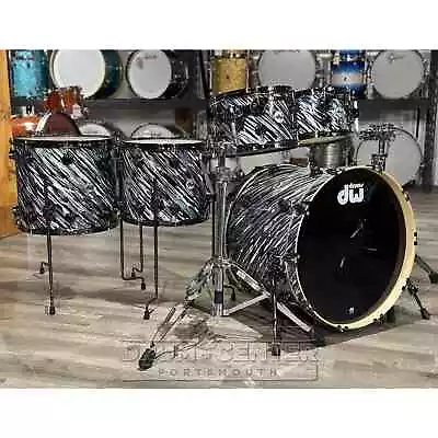 DW Collectors PurpleCore Maple 5pc Drum Set Twisted Black Oyster W/Black Nickel • $6197.24
