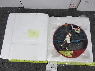 Bradford Exchange Upper Deck Michael Jordan Legend All Time Soaring Star Plate • $49.99