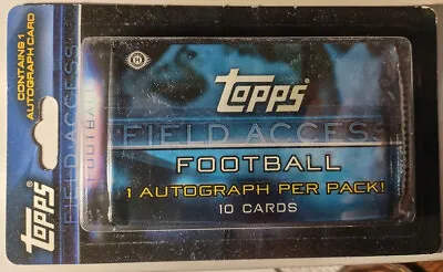 2015 Topps Field Access HOT PACK Guaranteed Autograph! NFL HOBBY Box Pack Sealed • $25.99