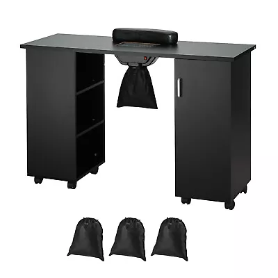 VEVOR Manicure Table Nail Table Station With Electric Dust Collector 3 Dust Bags • $199.99