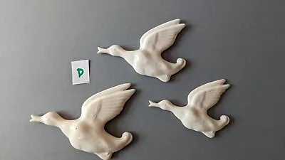 £20 • Buy New Retro - Set (D) 3 Flying Goose Geese Duck Decoration Wall Gift Present Du