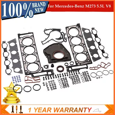 M273 5.5L Engine Gasket Seals Kit For Mercedes-Benz GL450 GL500 ML500 S500 SL550 • $205.20