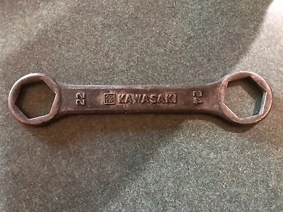 Vtg Kawasaki Japan Closed End Wrench 22mm X 24mm MITO 2 Motorcycle Tool • $15