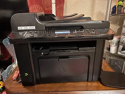 HP LaserJet Pro M1536DNF All-In-One Laser Printer With Toner • $150