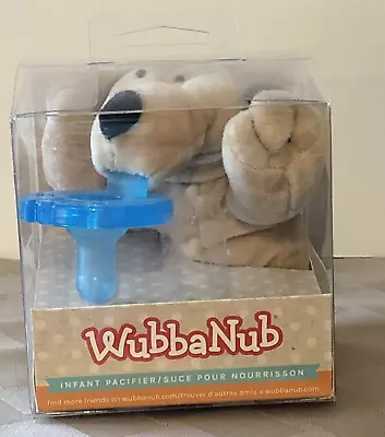 WubbaNub Pacifier NIP Light Brown Puppy Brown Ears • $12.50