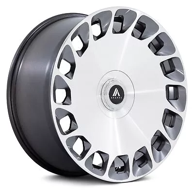 Asanti ABL-45 ARISTOCRAT Wheel 20x9 (45 5x112 72.56) Platinum Single Rim • $424