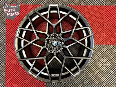 OEM 20  BMW F91 F92 F93 M8 F90 M5 813M Forged Wheel Rim Grey Rear Refinished • $799.95