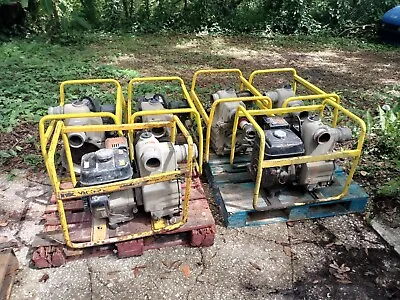 6 X Wacker PT3 - 3  Water Trash Transfer Pumps - For Repair & Parts • $1920