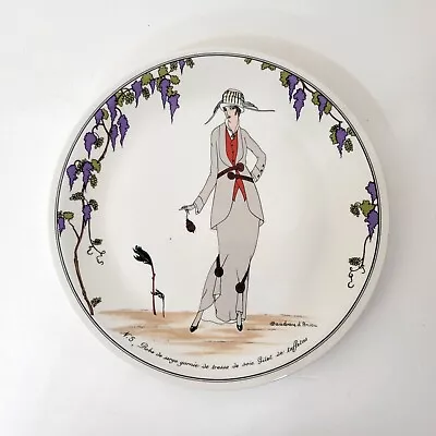 Villeroy & Boch Design 1900 Flapper Porcelain Plate N. 5 • $35