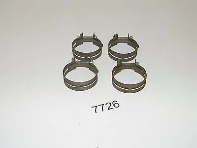 4 Vintage G16 Split Band Hose Clamps Range 1 5/8  - 1 13/16  1940s 50s 60s 70s • $26.45