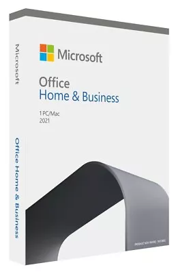 Microsoft Office Home & Business 2021 - Retail Box  T5d-03509 • $350.46