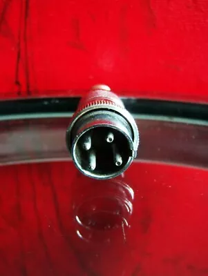 Vintage 1960's 4 Pin Amphenol Microphone Cable Connector Shure Electro Voice # 5 • $34