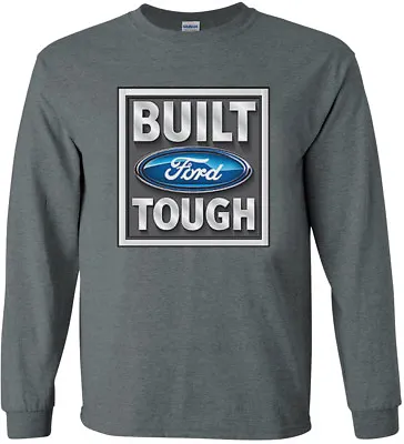 Ford Logo T-shirt Long Sleeve Tee Graphic Decal Mustang Trucks Gifts For Men • $19.95