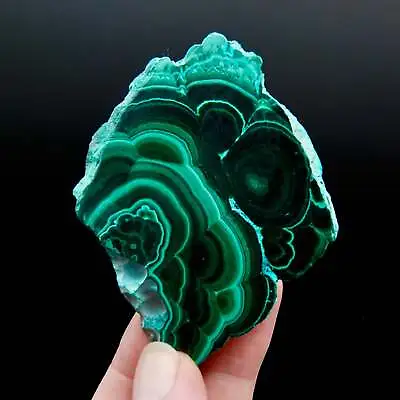 2.8in 44g Malachite Chrysocolla Crystal Slab Slice Congo Mc5 • $32.99