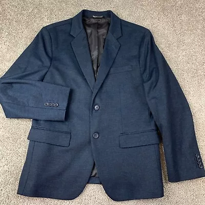 Banana Republic Tailored Slim Fit Notch Lapel Blazer Suit Jacket Men 42S Blue • $49.99