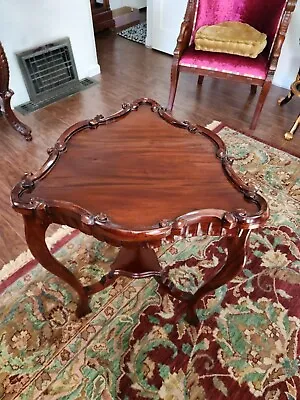 Mahogany Occasional Accent End Table • $229