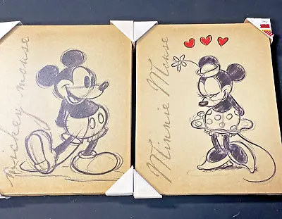 Disney Mickey And Minnie Wall Hangings • $30.35