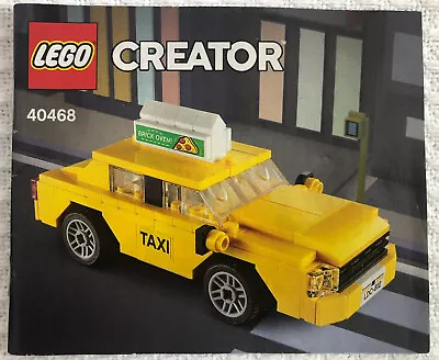 Lego Creator  40468 Yellow Taxi • $14.90