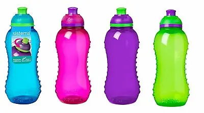 £5.79 • Buy Sistema 330ml Twist N Sip Drink Water Bottle BPA Free For Sports Picnic School