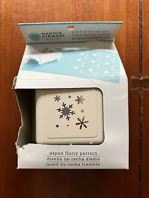 Martha Stewart Aspen Flurry Snowflakes All Over The Page Punch Paper Craft Punch • $39.99