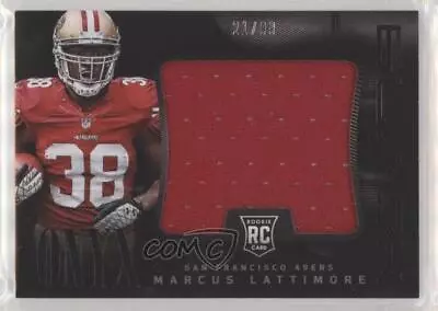 2013 Panini Black Onyx Materials Jumbo /99 Marcus Lattimore #23 Rookie RC • $11.18